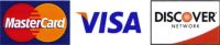 wee accept major credit cards